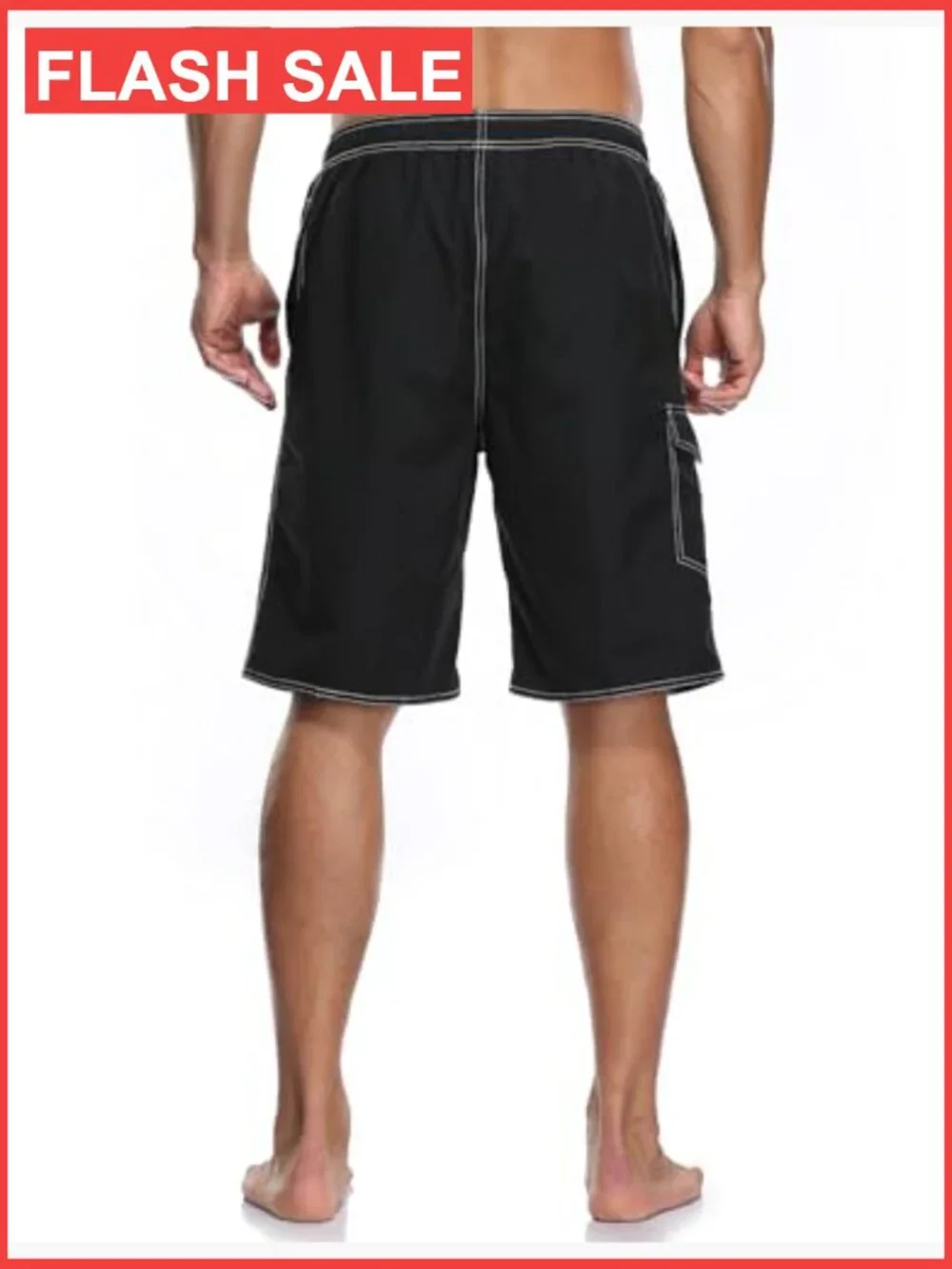 Men's Quick Dry Swim Trunks Board Shorts with Pockets